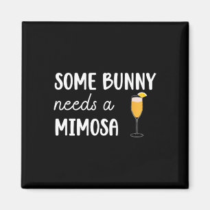 Ein paar Sonnenstrahlen brauchen Mimosa Funny Men Magnet