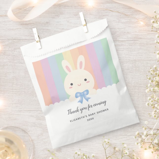 Ein paar Sonnenstrahlen kommen zur Gender Reveal B Geschenktütchen (Ausgeschnitten)