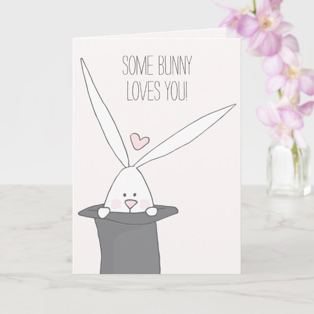 Ein paar sonnige Lieben - Happy Valentine's Day Karte (Orchidee)