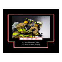 Ein paar werden Feuerwehrleute