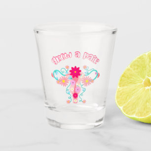 Ein Paar werden - Frauenrechte stärken Schnapsglas