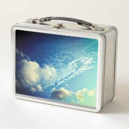 Ein paar Wolken Metall Brotdose