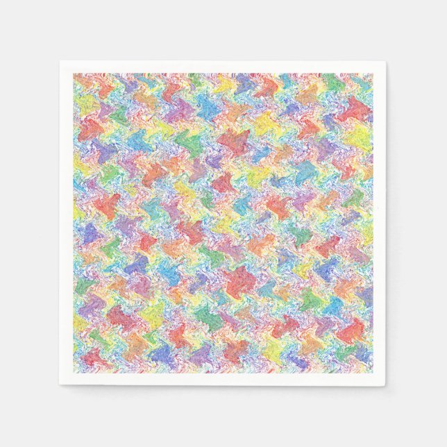 Ein Palettenpapier für Künstler Napkins Serviette (Vorderseite)