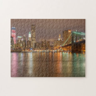 Ein Panorama der New- York CitySkyline