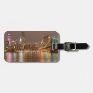 Ein Panorama der New- York CitySkyline Gepäckanhänger