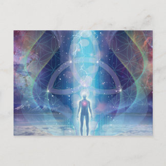 "Ein Park des Schöpfers" - Dreifaltigkeit Postkarte