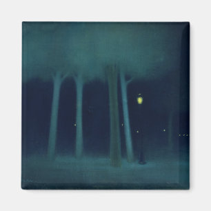 Ein Park nachts, c.1892-95 Magnet