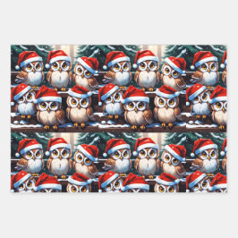 Ein Parlament von Owls Geschenkpapier Set
