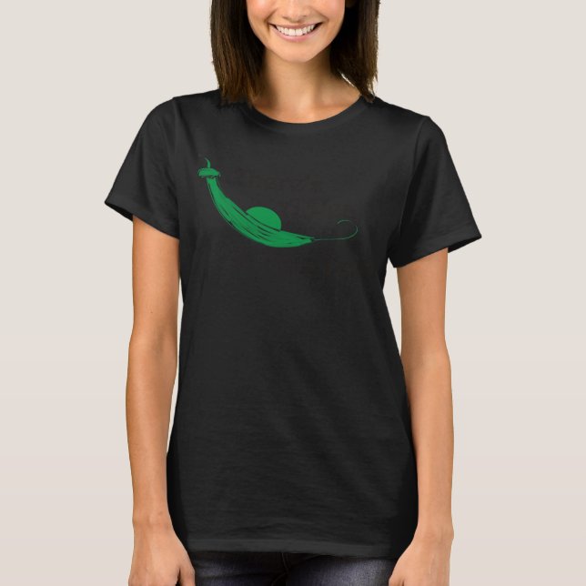 Ein Pea Maternity Shirt von Mommy Loves (Vorderseite)