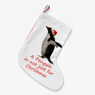 Ein Penguin ist nicht gerade für WeihnachtsStrumpf Kleiner Weihnachtsstrumpf