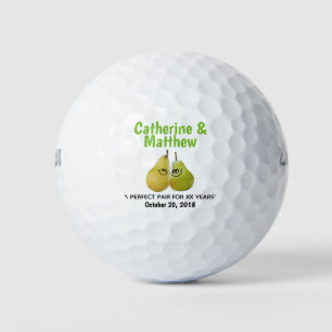 Ein perfekter Cartoon für den Höhepunkt des Jubilä Golfball