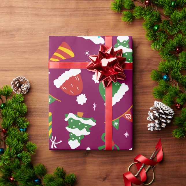 Ein perfekter Snowman Weihnachten Geschenkpapier (Feiertagsgeschenk)