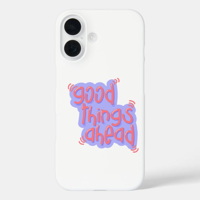 Ein perfektes Geschenk zu Weihnachten iPhone 16 Hülle (Rückseite)