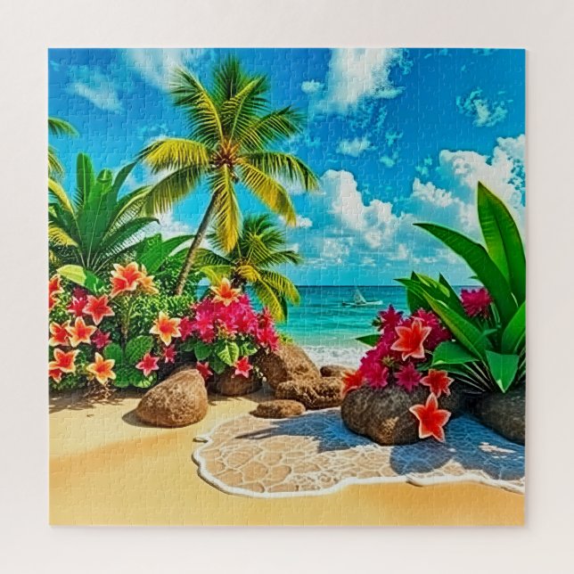 Ein perfektes Strandambiente (Vertikal)