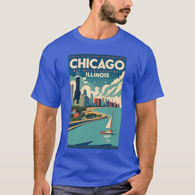 Ein perfektes Wochenende in Chicago T-Shirt (Vorderseite)