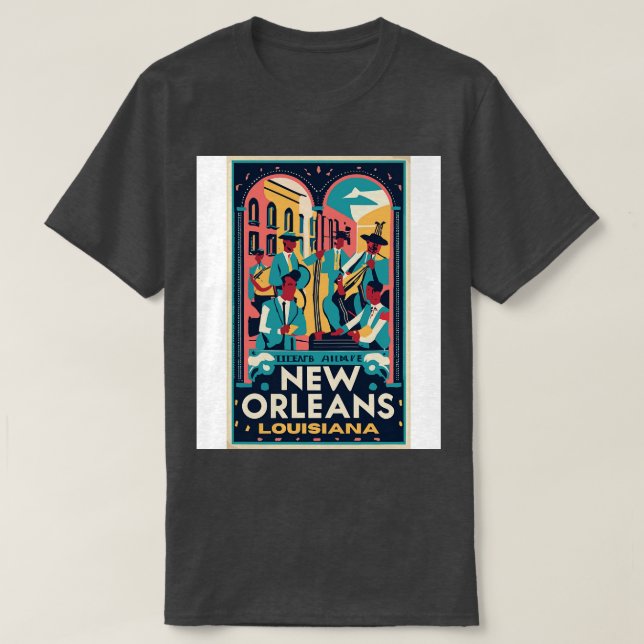 Ein perfektes Wochenende in New Orleans New Orlean T-Shirt (Design vorne)