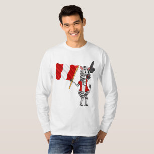Ein peruanisches Zebra T-Shirt