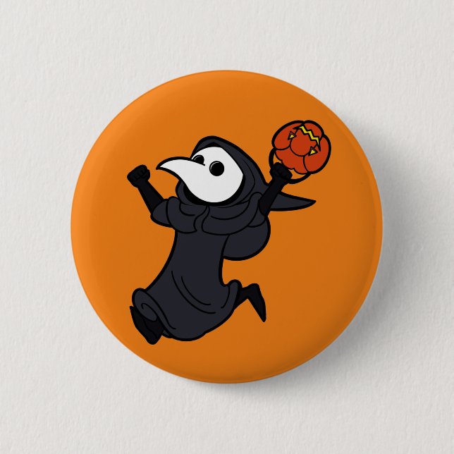 Ein Pest Friendly Halloween! Button (Vorderseite)