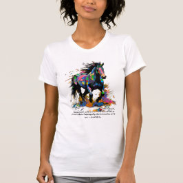 "Ein Pferd Lieben Freiheit! T-Shirt