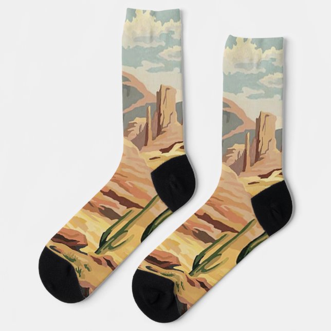 Ein Pferd ohne Namen Socken (Linkes Detail)
