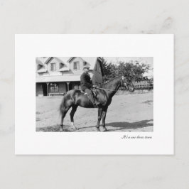 ein Pferd Postkarte