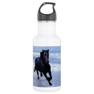 Ein Pferd wild und frei Trinkflasche