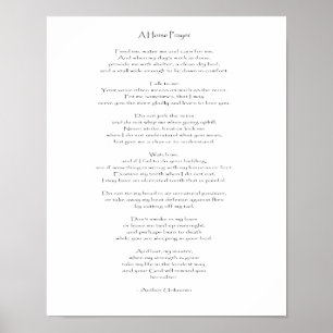 Ein Pferdegebet - Druck Poster