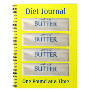 Ein Pfund pro Zeitdiät Notizblock