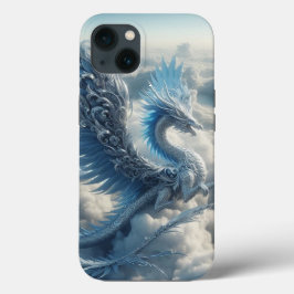 Ein Phantastischer Drache umgeben von Wolken Case-Mate iPhone Hülle