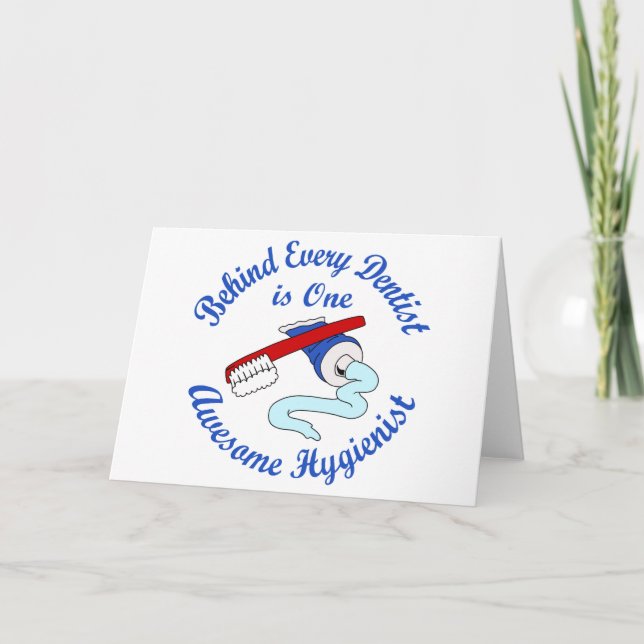 Ein Phantastischer Hygienevertreter Karte (Vorderseite)