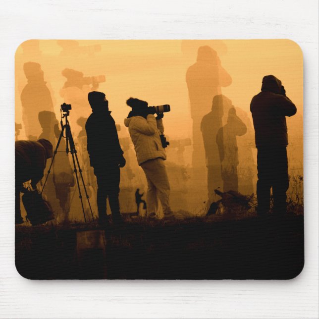 Ein Phantastischer Sonnenuntergang - Gänse bei Son Mousepad (Vorne)