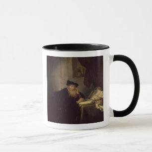 Ein Philosoph, 1635 (Öl auf Platte) Tasse