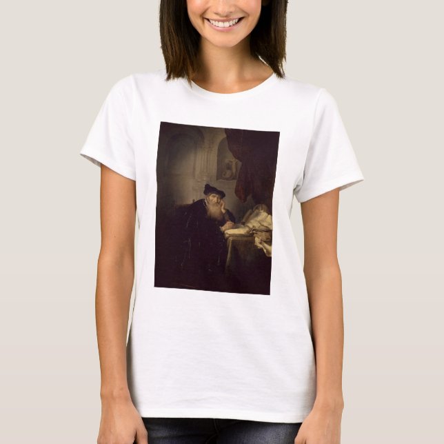 Ein Philosoph, 1635 (Öl auf Tafel) T-Shirt (Vorderseite)