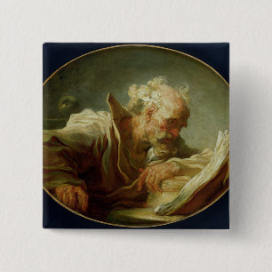 Ein Philosoph, c.1764 Button
