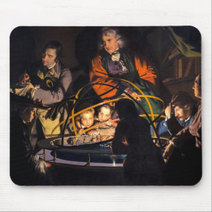 Ein Philosoph hält einen Vortrag über das Planetar Mousepad