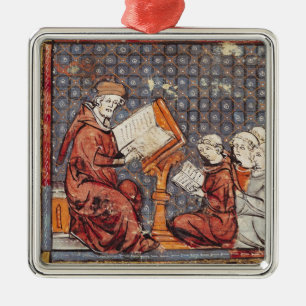 Ein Philosophenunterricht in Paris Silbernes Ornament