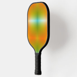 Ein Pickleball-Schläger mit einem lebendigen Farbv Pickleball Schläger