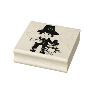 Ein Pilger und seine Türkei Gummistempel