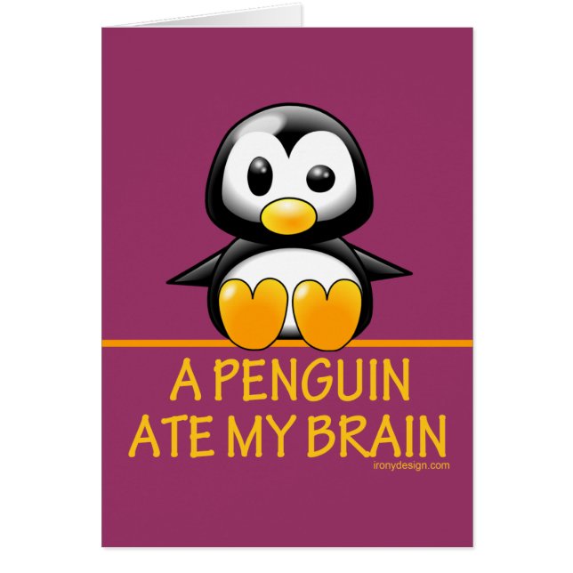 Ein Pinguin aß mein Gehirn (Vorne)
