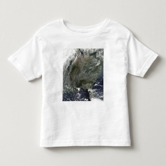 Ein pinradähnliches Muster von Hochdruckwolken Kleinkind T-shirt (Vorderseite)