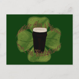 Ein Pint des Schwarzen Stuhls Postkarte