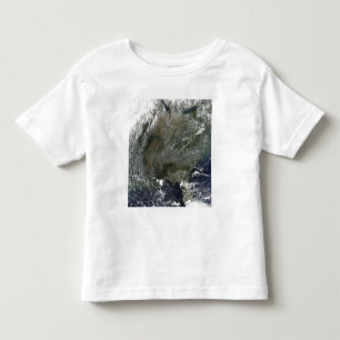 Ein pinwheel Ähnliches Muster der Hochdruckwolken Kleinkind T-shirt