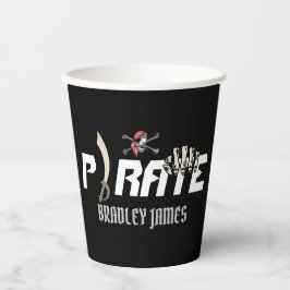 Ein Pirat | International Talk Like a Pirate Day Pappbecher