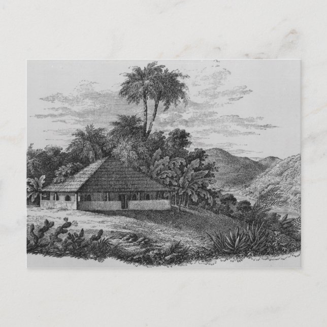 Ein Planterhaus in Brasilien Postkarte (Vorderseite)