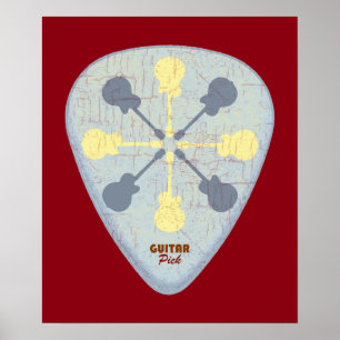 ein Plektrum Poster