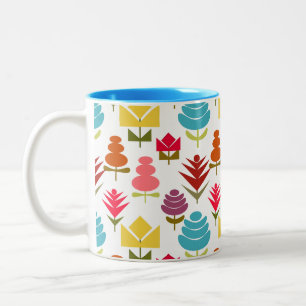 Ein Plethora größerer Blume Tasse