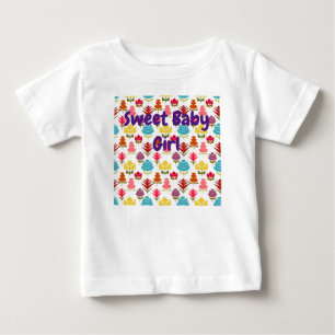 Ein Plethora von Blume Baby T-shirt