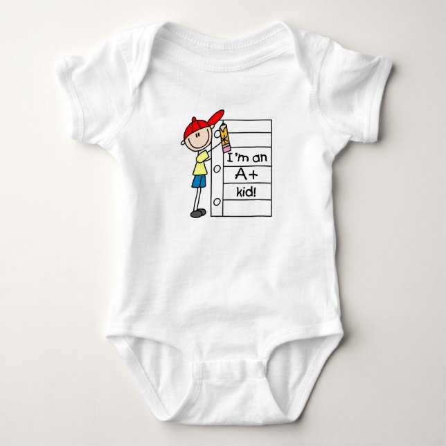 Ein Plus-Kind Baby Strampler (Vorderseite)
