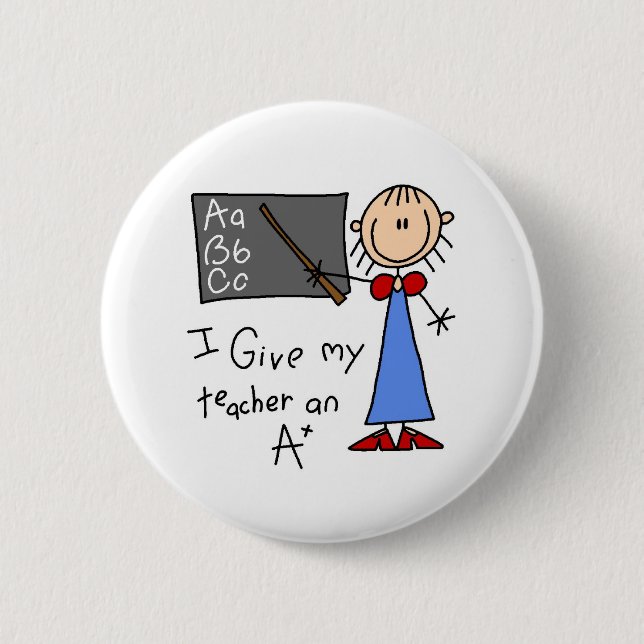 Ein Plus-Lehrer Button (Vorderseite)