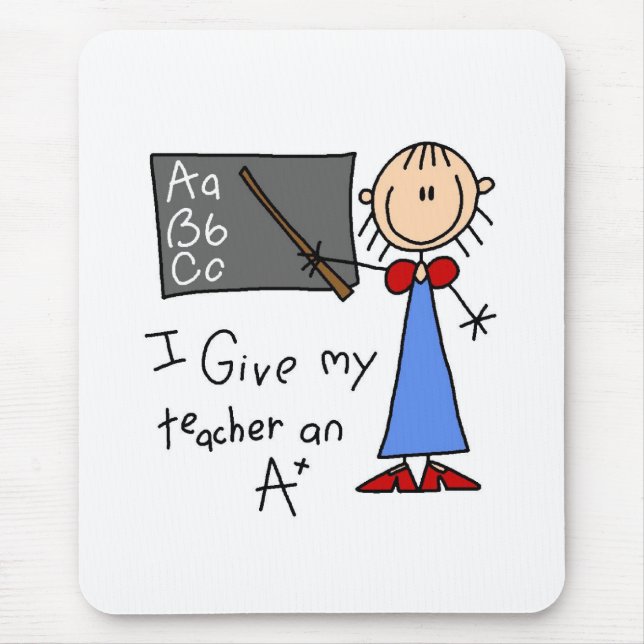 Ein Plus-Lehrer Mousepad (Vorne)